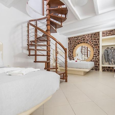 Secret Earth Villas - Santorini Kamari  Bagian luar foto